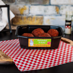 Gehaktbal pittig 4 stuks