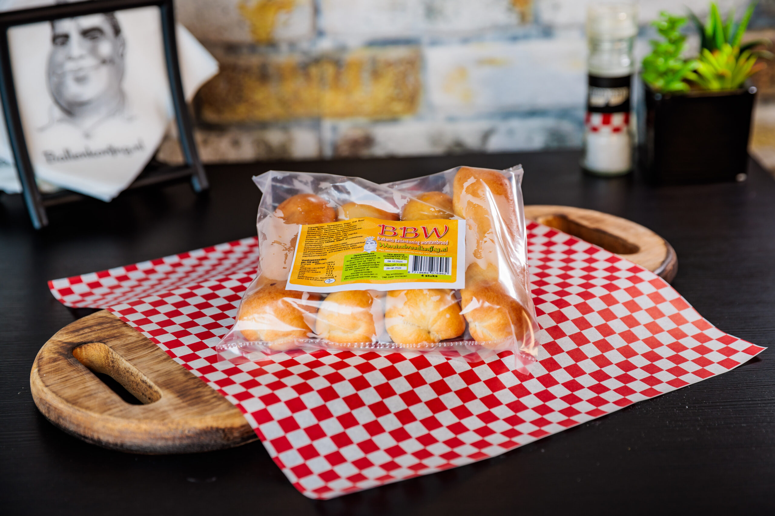 Worstenbrood 4 stuks