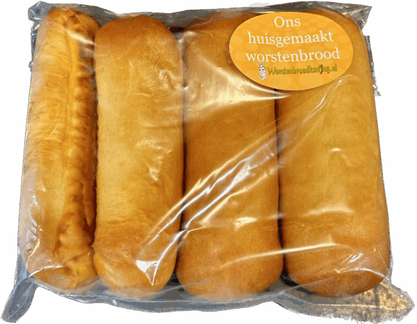 Worstenbrood 4 stuks